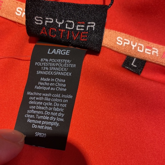 New Spyder Ladies' Freestyle Half-Zip Pullover pink size L ⭐️⭐️⭐️⭐️ - Picture 14 of 17